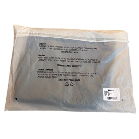 Skims Boyfriend Loose Pant Onyx Black Size S NWT MSRP $52 - Picture 5 of 8